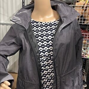 32 Degrees women’s Gray hooded Utility Jacket size s